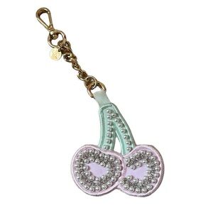 Stoney Clover Lane Cherry Keychain Bag Charm